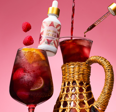Mushroom Mocktails — Sangria Siesta